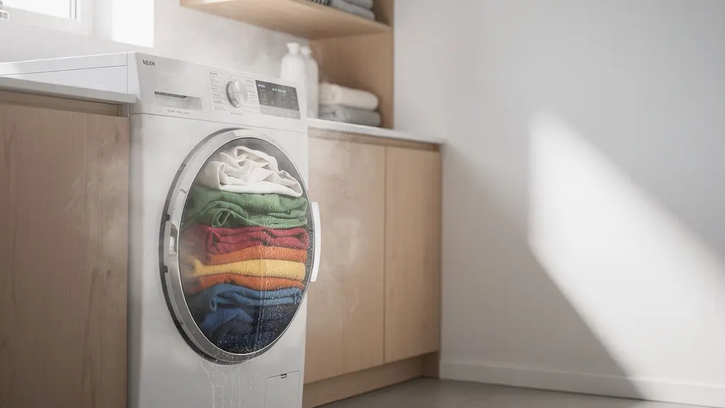 Visualisation des économies entre demi-charge et pleine charge sur un lave-linge