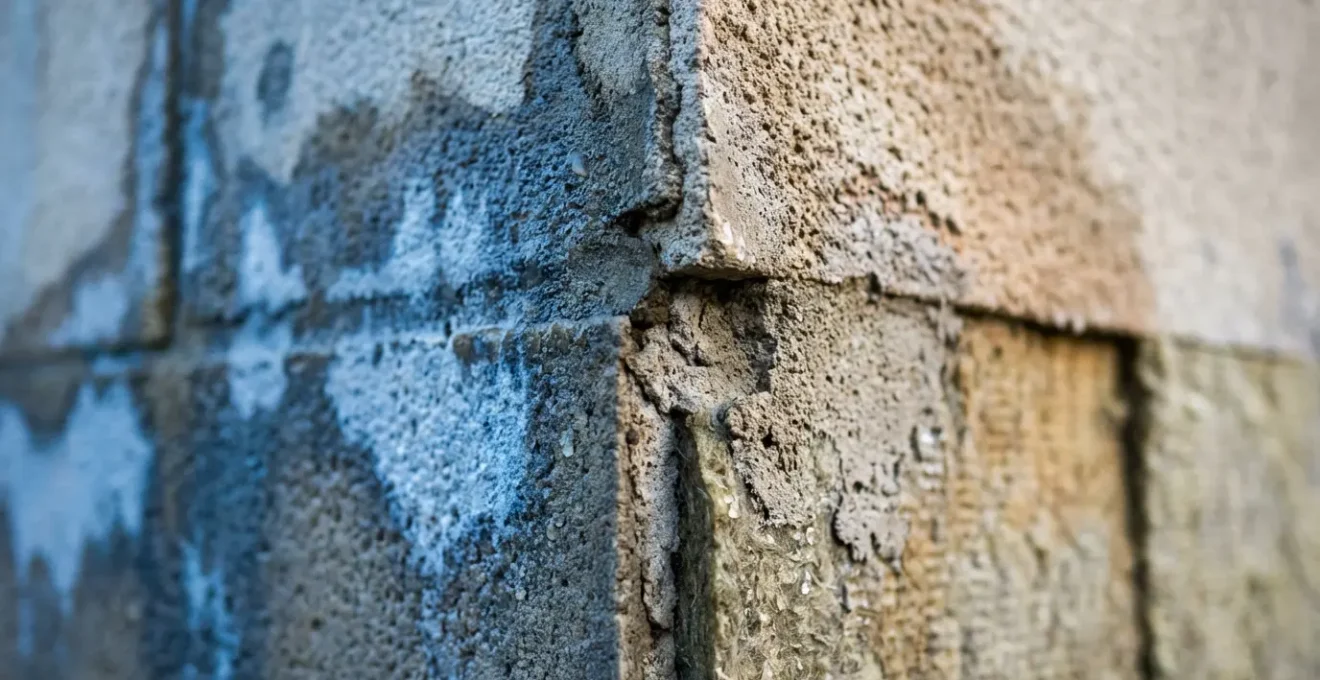 Image thermographique révélant les ponts thermiques d'une façade de maison