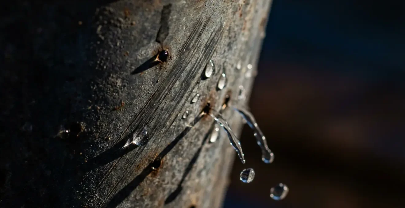 Métaphore visuelle d'un seau percé représentant les déperditions thermiques d'une maison mal isolée
