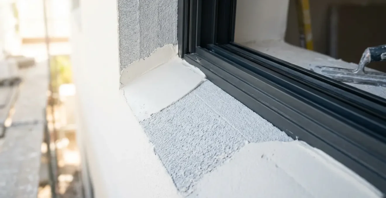 Détail technique du traitement en biais d'un tableau de fenêtre pour optimiser la lumière